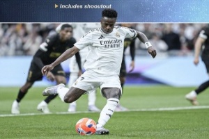 星空体育-皇马谁当主罚点球？姆巴佩点球9中7、维尼修斯6中4、贝林3中2